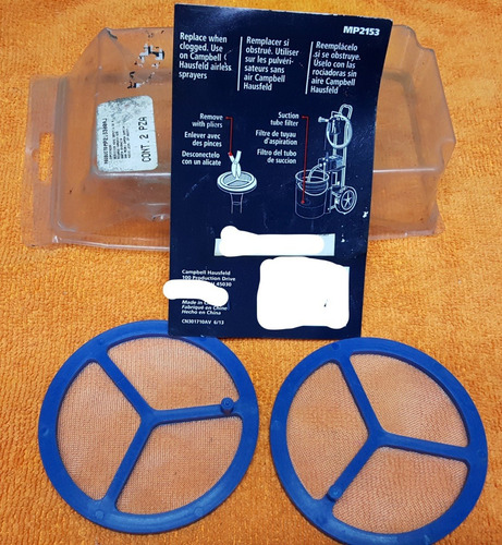 Filtro De Tubo De Succión Campbell Hausfeld 2/u Mp2153 (Usado)