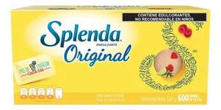 Endulzante Splenda Sustituto De Azucár 600 Sobres De 1 G C/u
