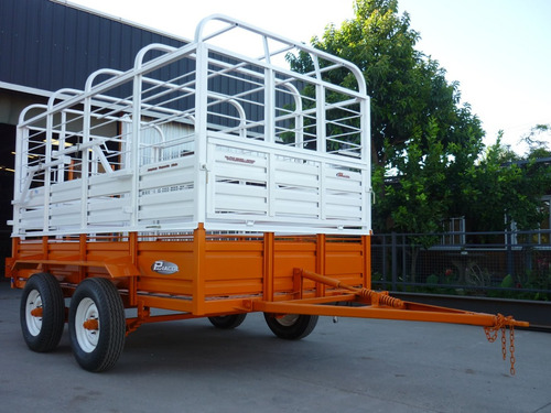 Imagen 4 de 15 de Acoplado Jaula Carro Trailer Vaquero 3 Mts 3 Tn Desmontable