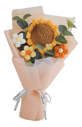 Flores De Crochet Bouquet Preservado Centropísima De Mesa