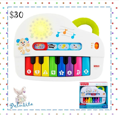 Imagen 1 de 1 de Piano Fisher-price