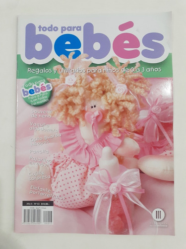 Revista Todo Para Bebes Num.43 Incluye Moldes Sumario Foto 2