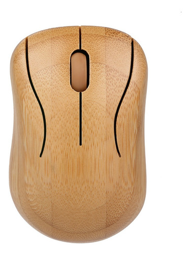 Ts 2.4g Inalámbrico De Bambú Pc Teclado Y Ratón Combo