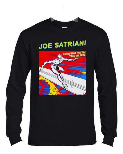 Polera Ml Joe Satriani Surfing With The Alien Rock Abominatr