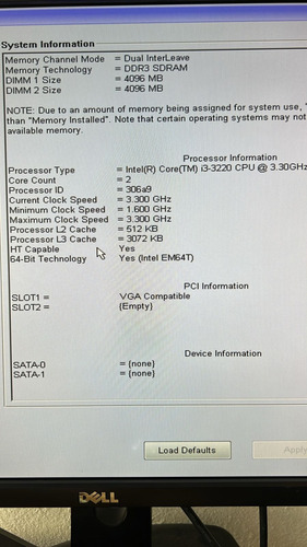 Cpu Dell Optiplex 3010 Sff I3-3220 8gb Ram 256gb Ssd (Reacondicionado)
