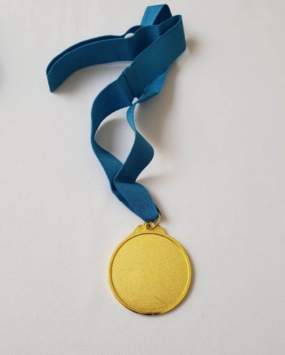 Imagen 3 de 6 de Medalla Para Premio Oro Plata O Bronce Trofeo Deportes