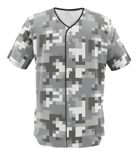 Camisa Jersey Camuflado Camo Militar Camuflagem Digital