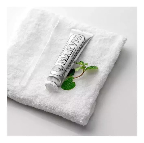 Para Creme Dental Marvis Whitening Mint, Pacote Com 2
