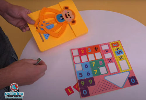Macaco Professor Aprenda Somar - Polibrinq Pb524