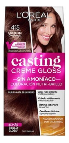 Coloración Casting Creme Gloss/ L'oréal, Marrón Glacé (5 U)