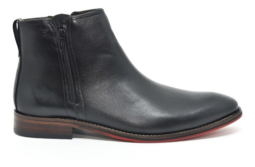 Bota Masculina Social Ferracini 24h Caravaggio Chelsea Couro