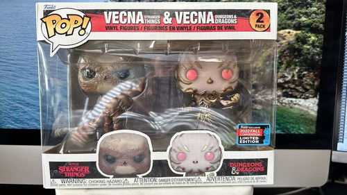 Funko Pop! Stranger Things Vecna And D&d Vecna 2 Pack Fall C