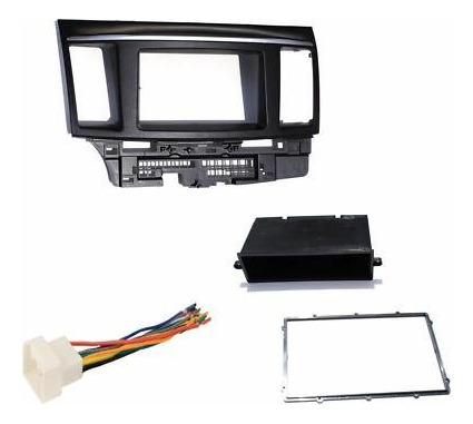 Kit Instalación Radio Doble Din + Arneses Mitsubishi Lancer