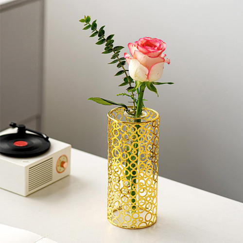 Tubo De Teste Vaso Flor Decoração Rack Jardim L