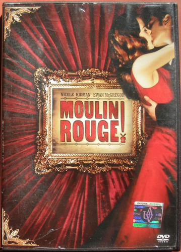Dvd - Moulin Rouge - Nicole Kidman - Ewan Mc Gregor