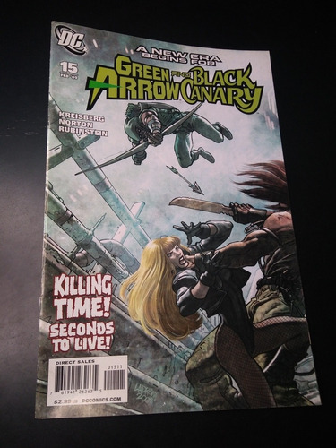 Green Arrow Black Canary #15 Dc Comics En Ingles