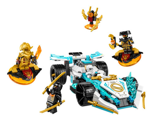 Lego Ninjago - Carro De Corrida Spinjitzu Do Poder Do Dragão Quantidade De Peças 307