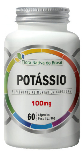 Potássio 60 Cápsulas Flora Nativa