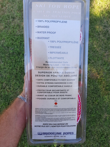 Imagen 3 de 3 de Cuerda De Arrastre Para Deportes Nauticos