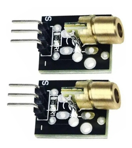 2 Pzs Modulo Laser Ky-008 Arduino Raspberry 5mw