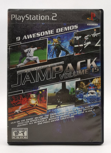Jam Pack Volume 5 Demo Disc Ps2 Jampack Vol. * R G Gallery