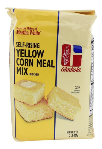 Martha White Self Rising Yellow Corn Meal Mix 907 G