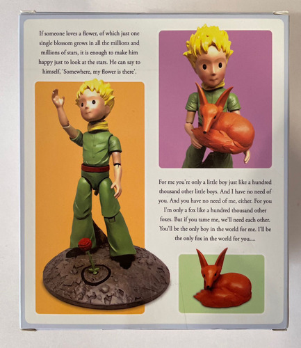 El Principito Con Rosa Y Zorro Figura Boss Fight Studios 6pg (Usado)