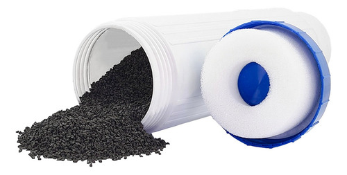 Kit Tira Ferro Caixa D'agua E Cavalete Cartucho Zeólita Cor Branco