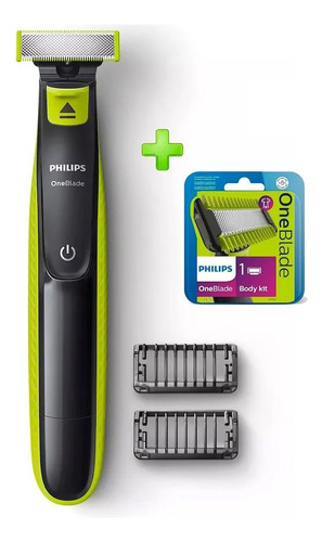 Afeitadora Philips Oneblade Qp2521 Recargable + Qp610