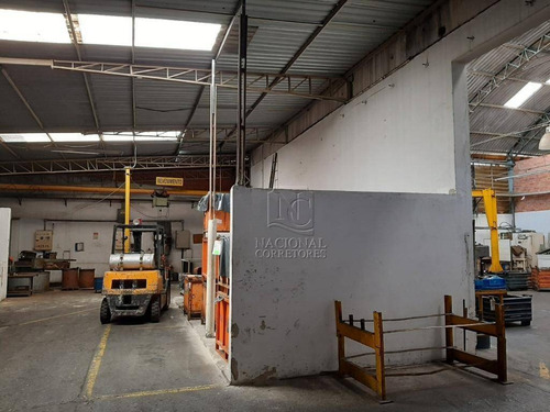 Galpão Para Alugar, 1400 M² Por R$ 12.000,00/mês - Vila Sacadura Cabral - Santo André/sp - Ga0425