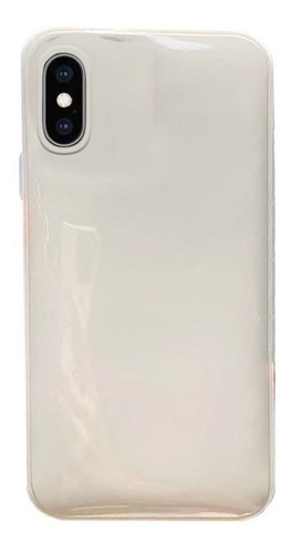 Protector Para iPhone X Xs Jelly White 