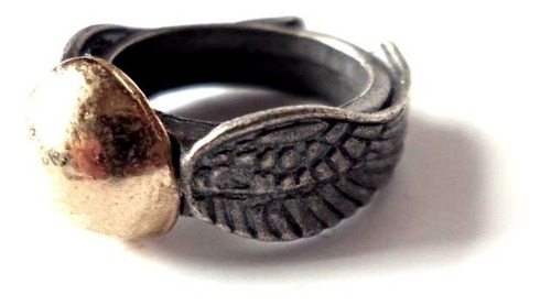 Anillo Alado Snicht Dorada Harry Potter Quidditch Hogwarts 