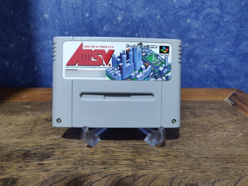 Jogo - Aiii Sv: A-ressha De Ikou 3 - Nintendo Super Famicom (Usado)