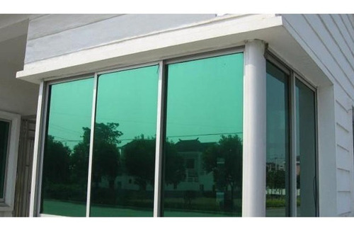 Película Espejo Verde Rollo De 30m Privacidad Control Solar