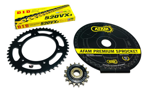 Kit Arrastre Bmw G650gs / G 650 Gs - Afam + Did X-ring