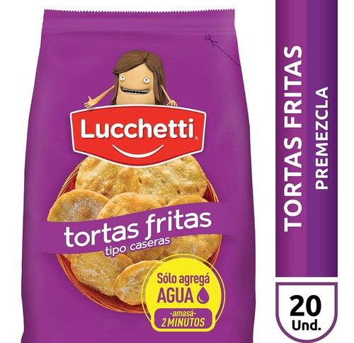 Premezcla Lucchetti Torta Frita Tipo Caseras X 500 Gr