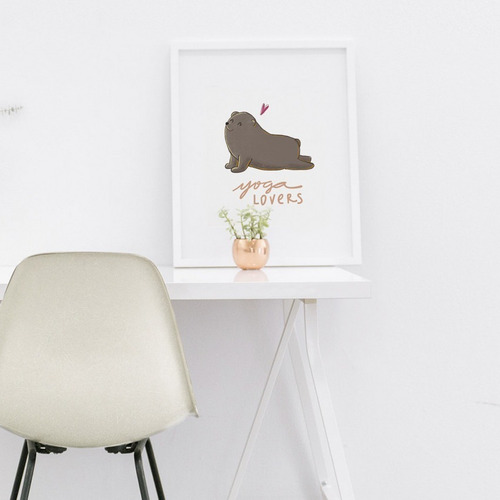 Poster - Yoga Lovers