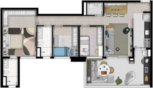 Imagem 24 de 30 de Apartamento À Venda No Bairro Tatuapé - São Paulo/sp - O-2797-8809