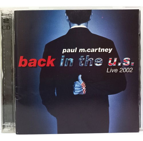 Paul Mccartney 2 Cd Back In The U.s Live 2002 Igual A Nuev 