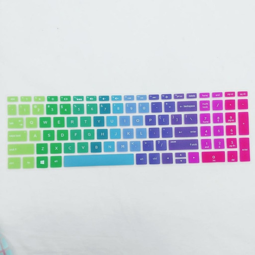 Y W Cubierta Protectora De Teclado De Silicona Para Hp 15.6