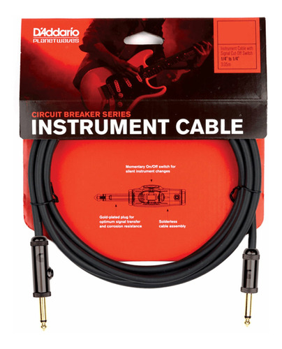 Cable Guitarra/daddario Pwag20 Circuit Break 20ft