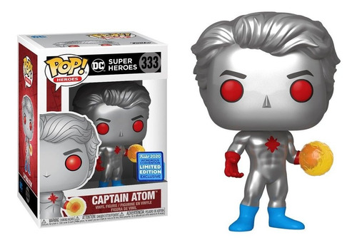 Funko Pop Dc Super Heroes Captain Atom Exclusivo 2020