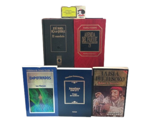 Promoción 5 Libros - La Isla Del Tesoro - Viajes De Gulliver