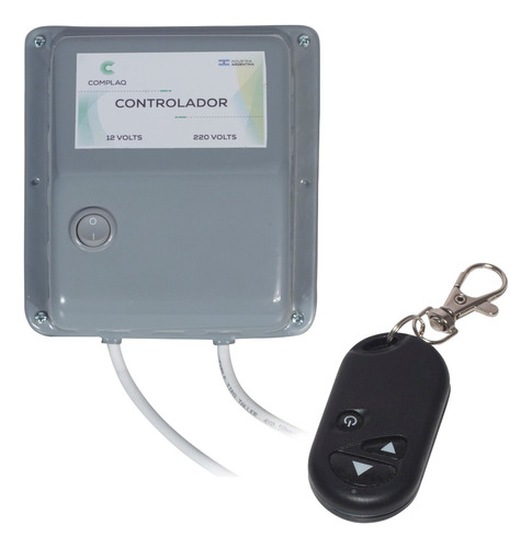 Controlador Radio Frec Blanco Complaq Para Luces Led Piscina