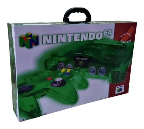 Caixa Nintendo 64 Kiwi Para 4 Controles Com Divisoria | MercadoLivre