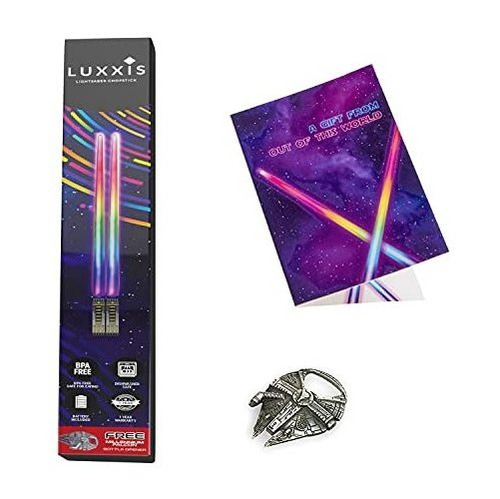 Luxxis Lightsaber Star Wars Chopsticks Light Up Led Brillant