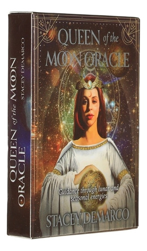 Queen Of The Moon Oracle Card Juego De Mesa De Fiesta En Ing
