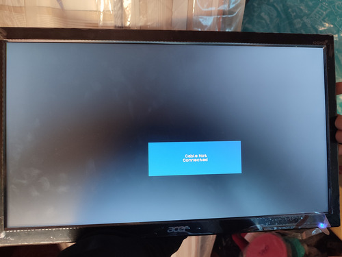 Monitor Led Acer E200q Bi De 19.5 Resolución 1600x900 Negro (Usado)