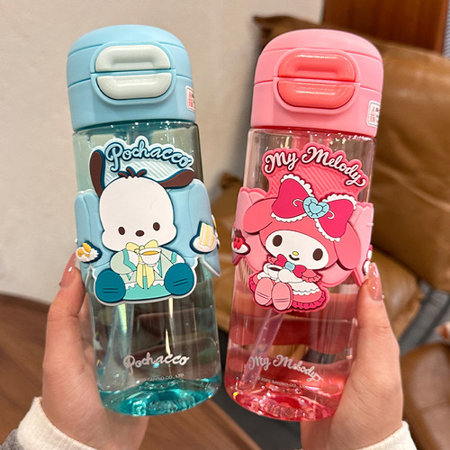 Vaso De Agua Sanrio, Vaso De Plástico Resistente A Altas