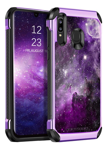 Funda Para Samsung Galaxy A50,  A30,  A20 | Cielo Violeta